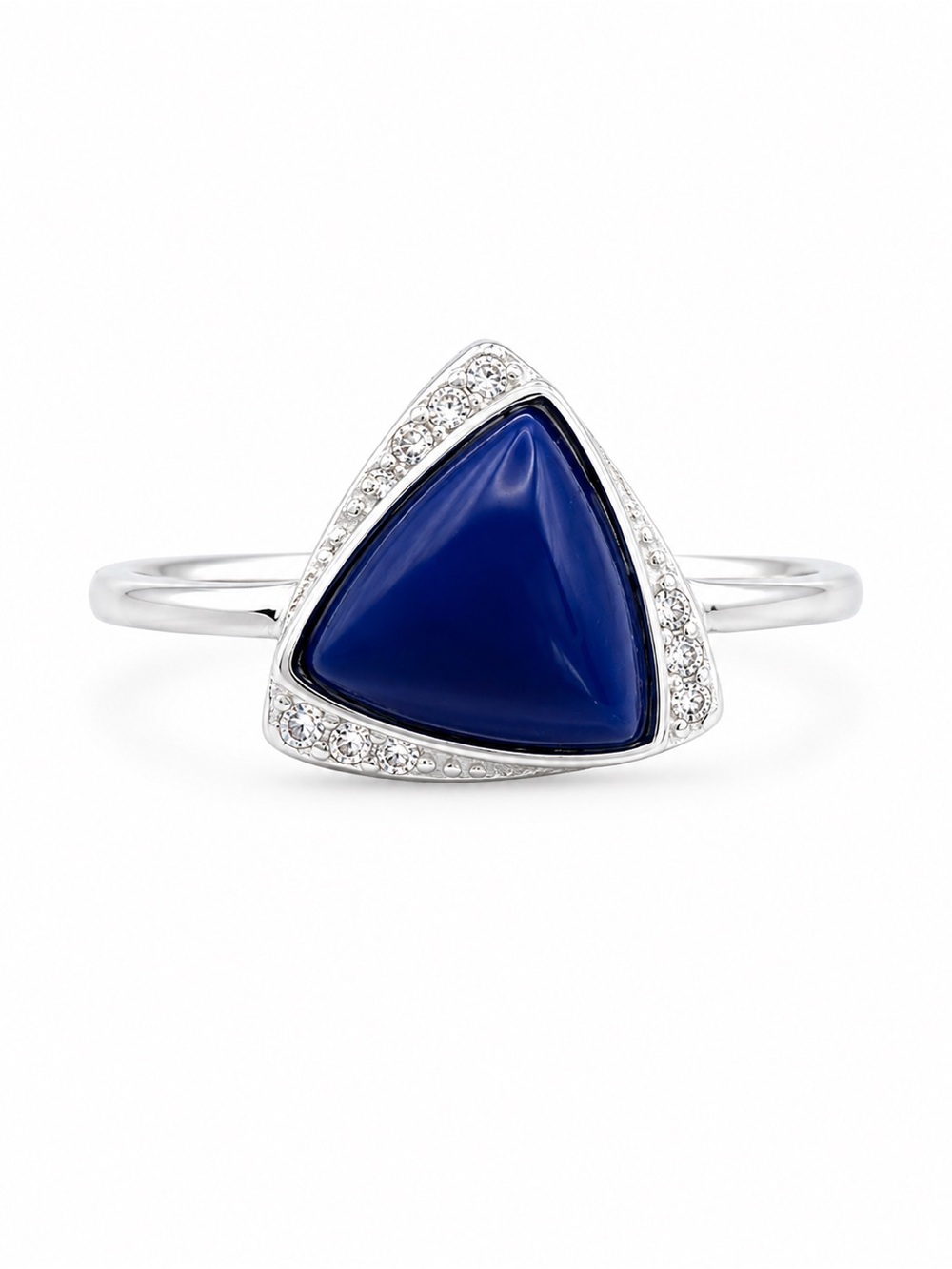 Lapis Triangle Ring (#R49)